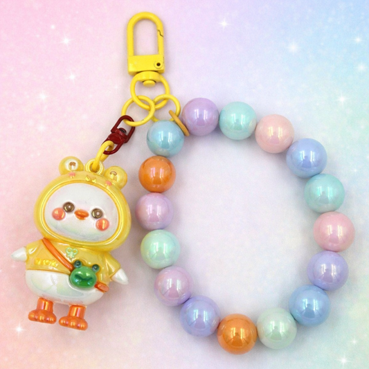 Nyckelring/ Mobilcharm Kawaii-anka