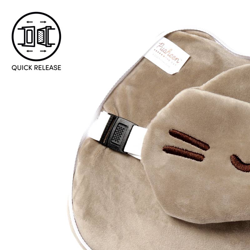 Pusheen nackkudde & ögonmask
