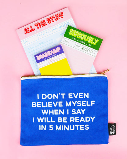 Anteckningsblock A5 - "Alla saker jag försöker att inte glömma" - Perfekt present