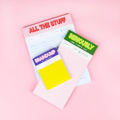 Anteckningsblock A5 - "Alla saker jag försöker att inte glömma" - Perfekt present