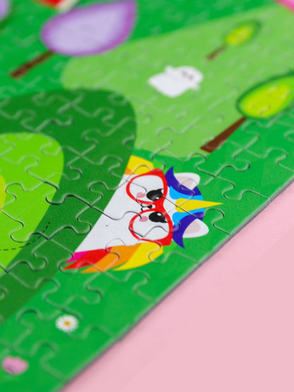 Kawaii pussel 1000 bitar – Söta figurer, färgglatt och roligt!