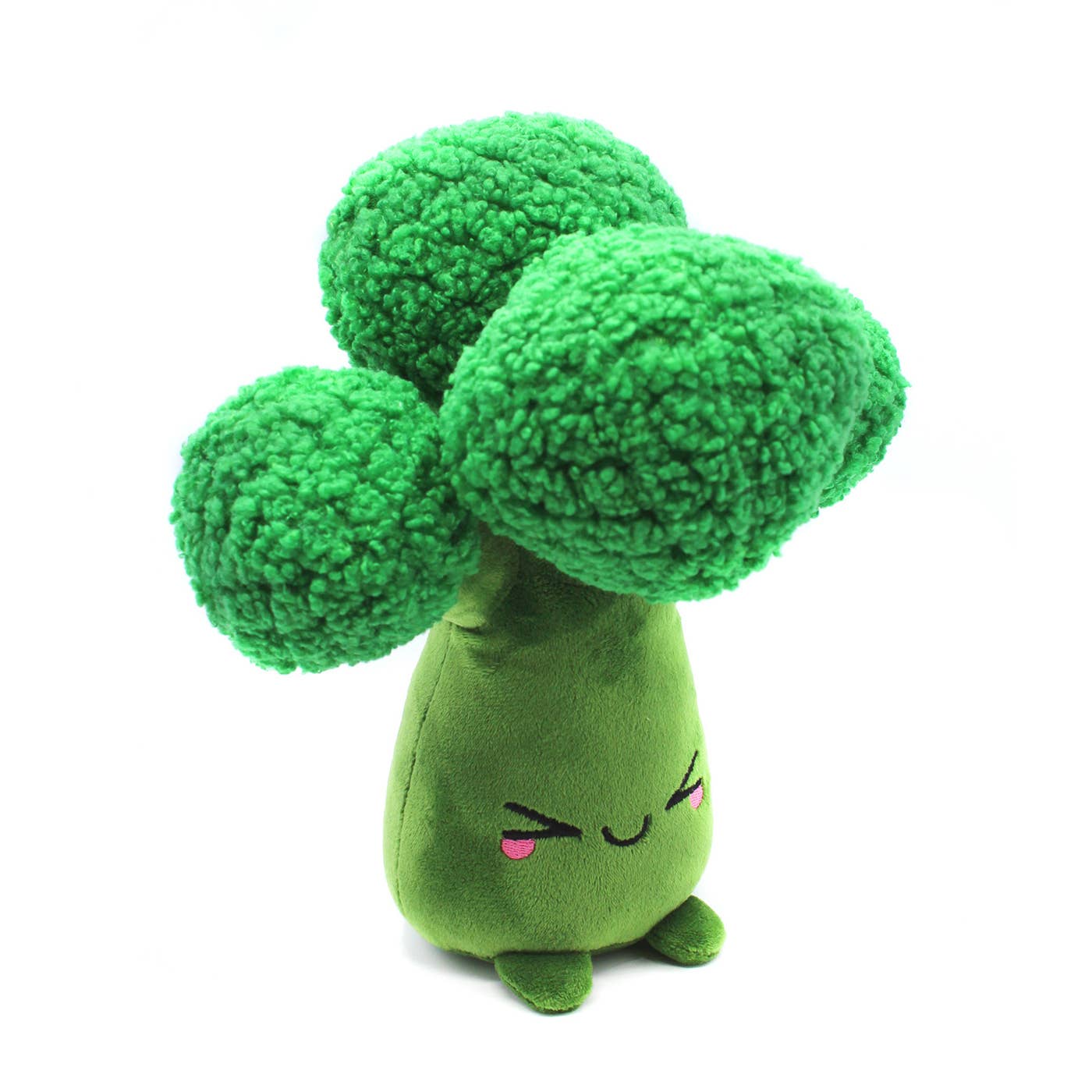Yummies Kokkoli Broccoli Gosedjur - Mjuk Plysch 26 cm Kawaii och Rolig