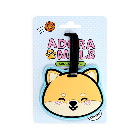 Adoramals Shuggs Shiba Inu PVC-bagagetag