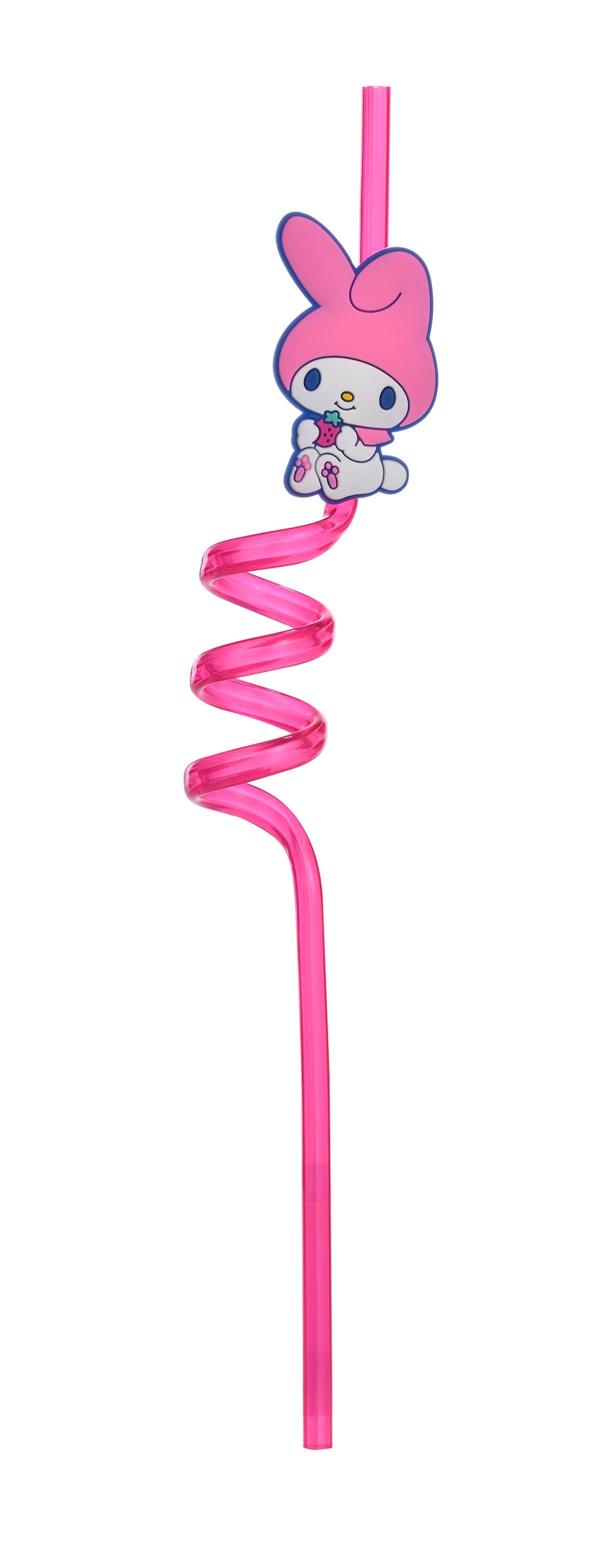 Hello Kitty och vänner, set med 4 återanvändbara sugrör