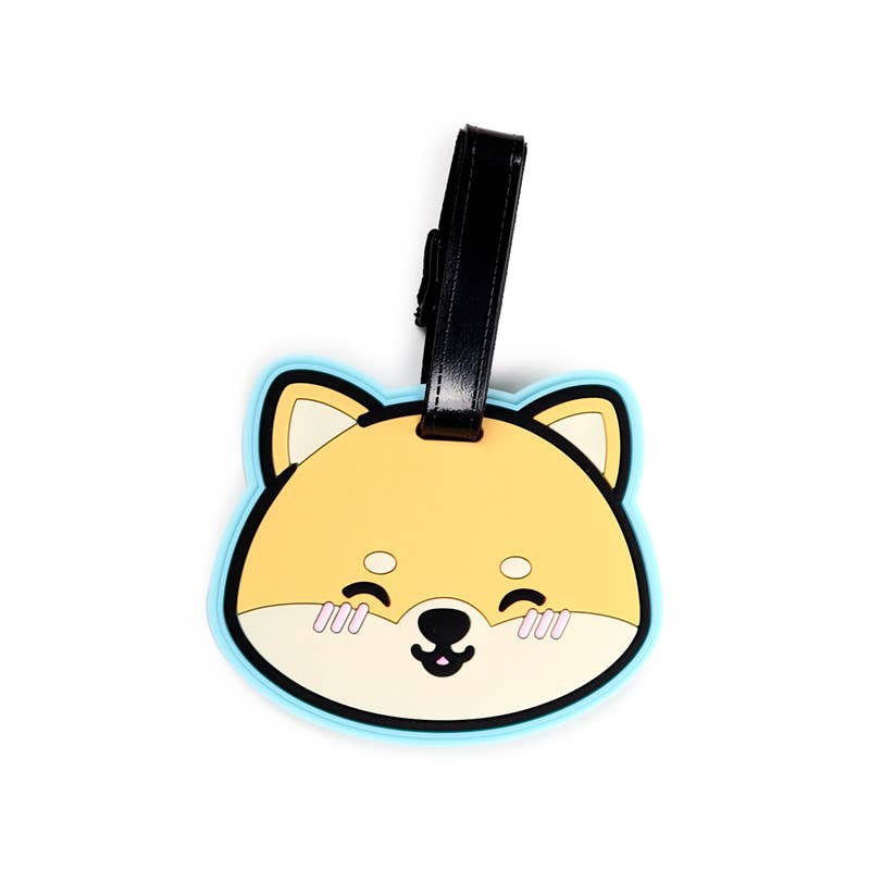 Adoramals Shuggs Shiba Inu PVC-bagagetag