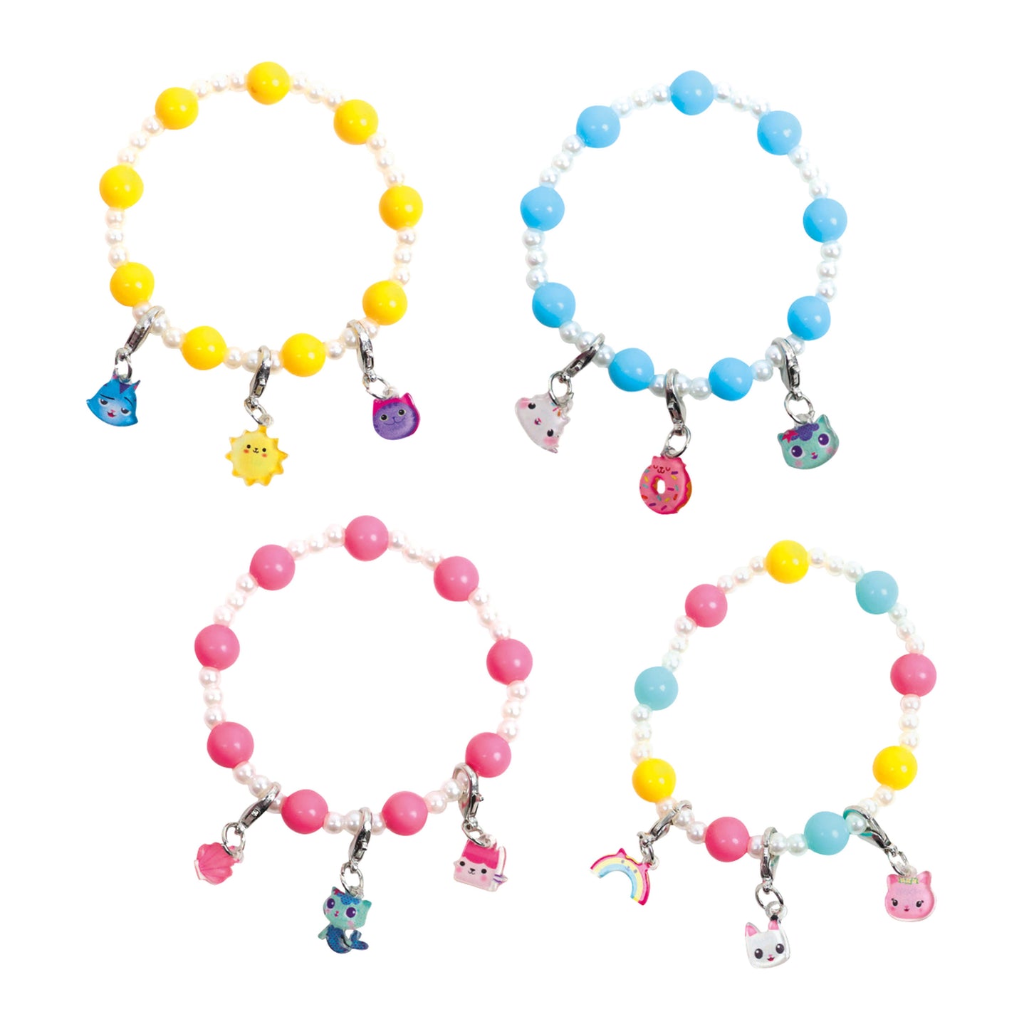 Gabby's Dockhus - Överraskningsbox med Armband & 3 Samlarberlocker