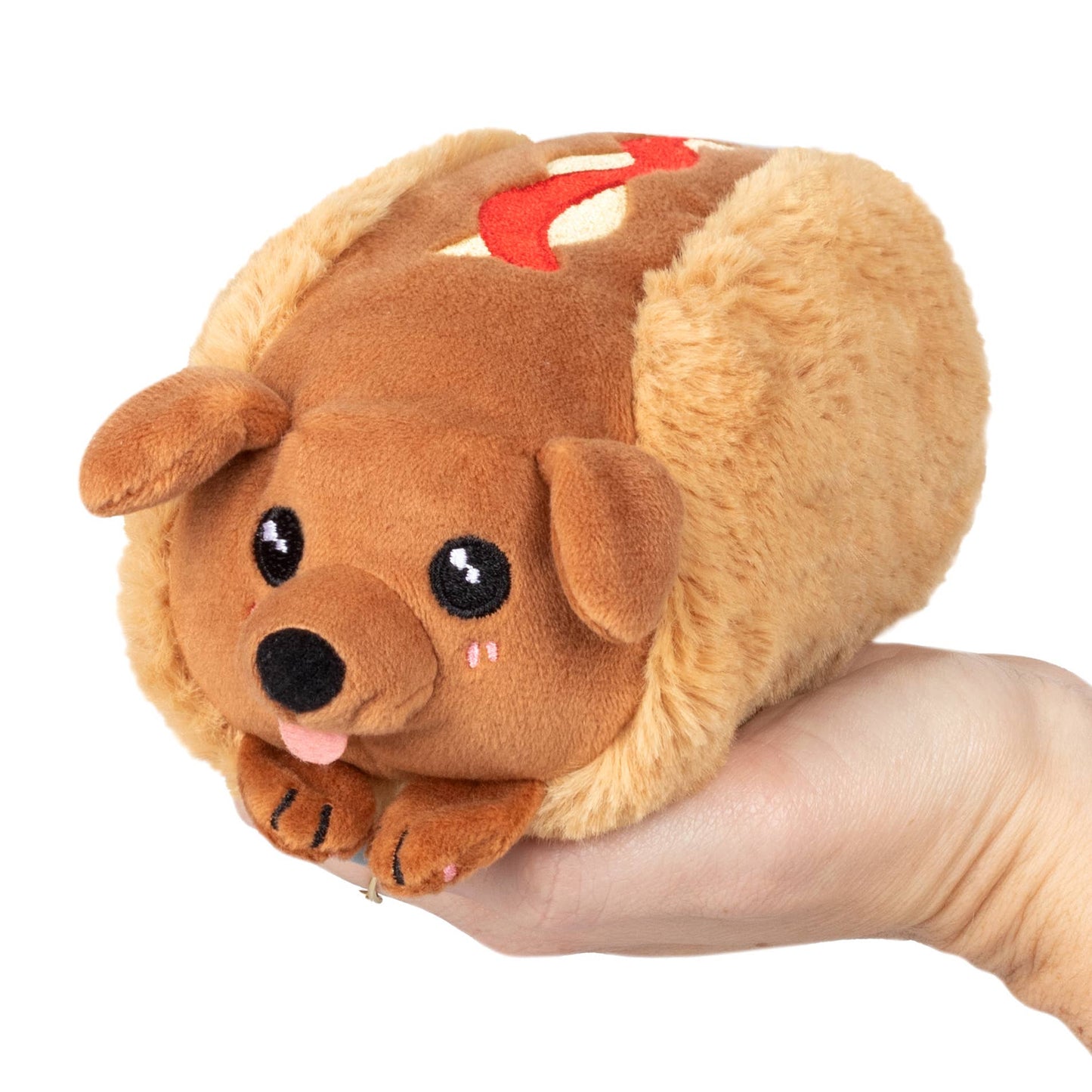 Kawaii Hot Dog Plushie - Mjuk och Charmig liten tax