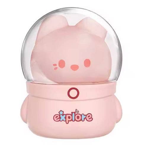 Astronautkanin nattlampa för barn – justerbar mysbelysning