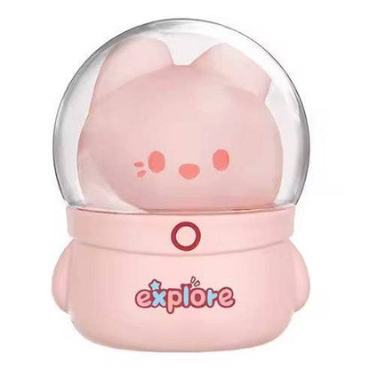 Astronautkanin nattlampa för barn – justerbar mysbelysning