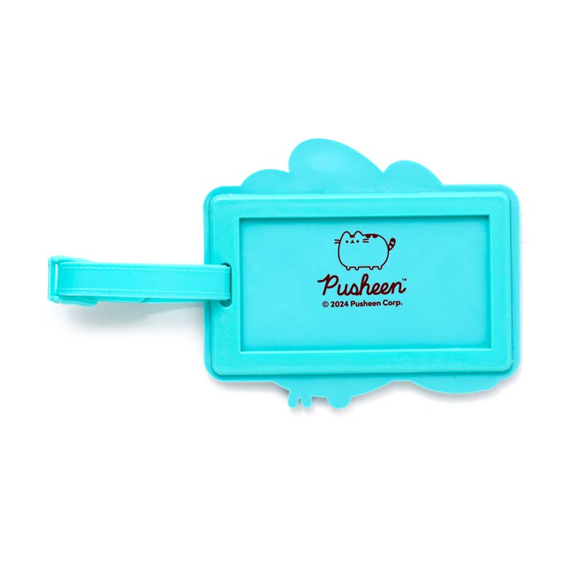 Pusheen the Cat sommar-surfare PVC bagageetikett