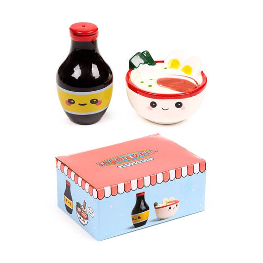 Nori Ramen och soja - Foodiemals Keramiska Salt - & Pepparkar