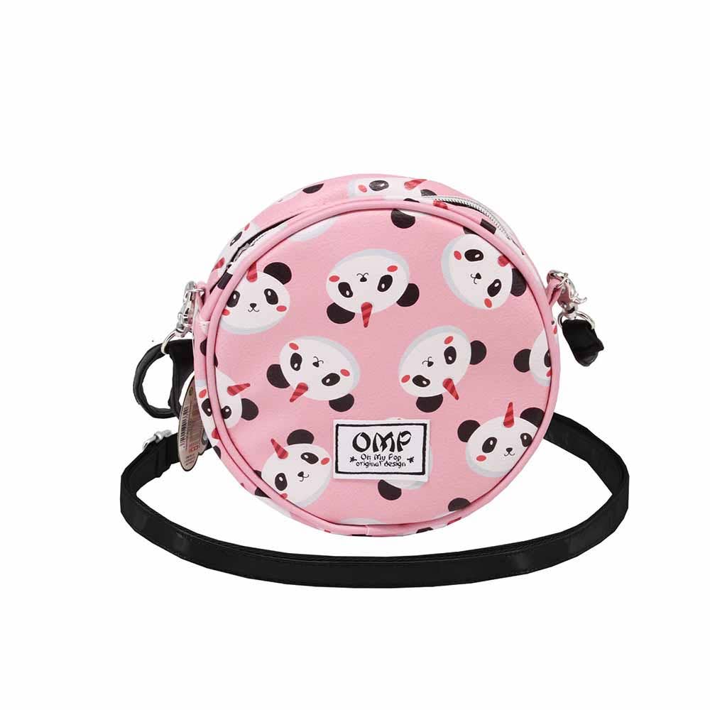 Oh My POP! Rund rosa axelväska