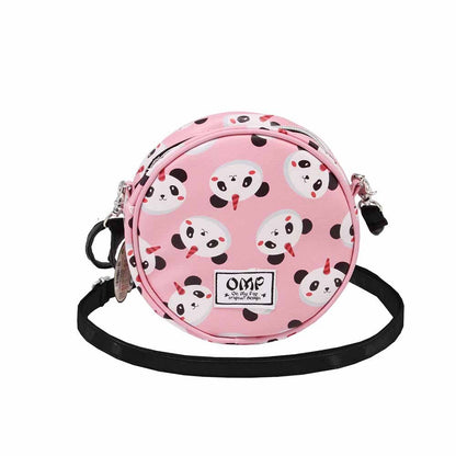 Oh My POP! Rund rosa axelväska