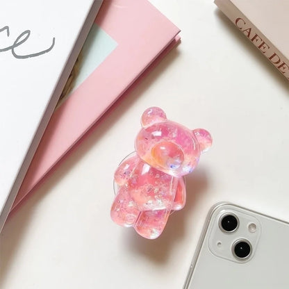 Söt rosa mobilhållare - Perfekt för kawaii och anime älskare | Mobiltillbehör