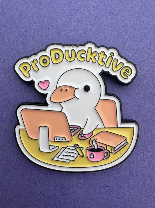 Kawaii Pin - ProDucktive Design för Väskor, Jackor & Kläder