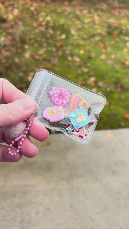 Kawaii Shaker Charm  - Söt Accessoar för Väska & Nycklar