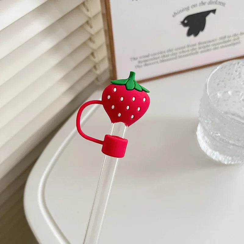 Söta dekorationslock för sugrör