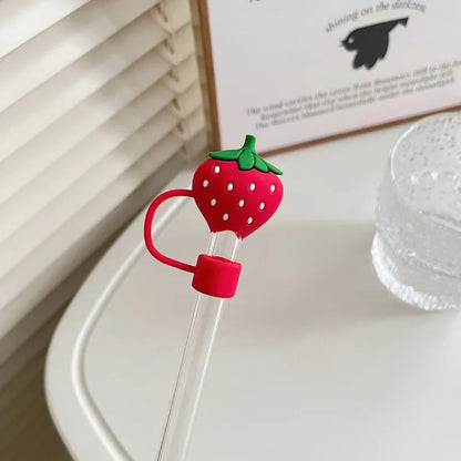 Söta dekorationslock för sugrör