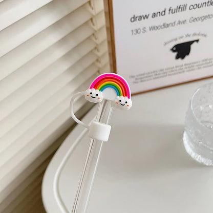 Söta dekorationslock för sugrör